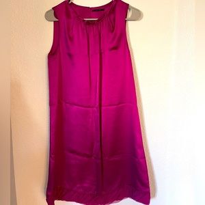 Elie Tahari Purple Satin Dress